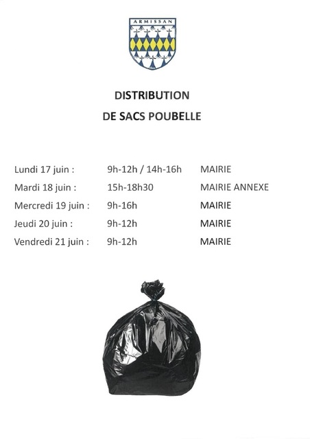 [SACS POUBELLE] Distribution 