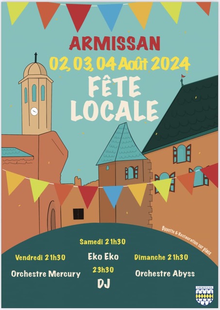 [Fête du village] du vendredi 2 au dimanche 3 Août